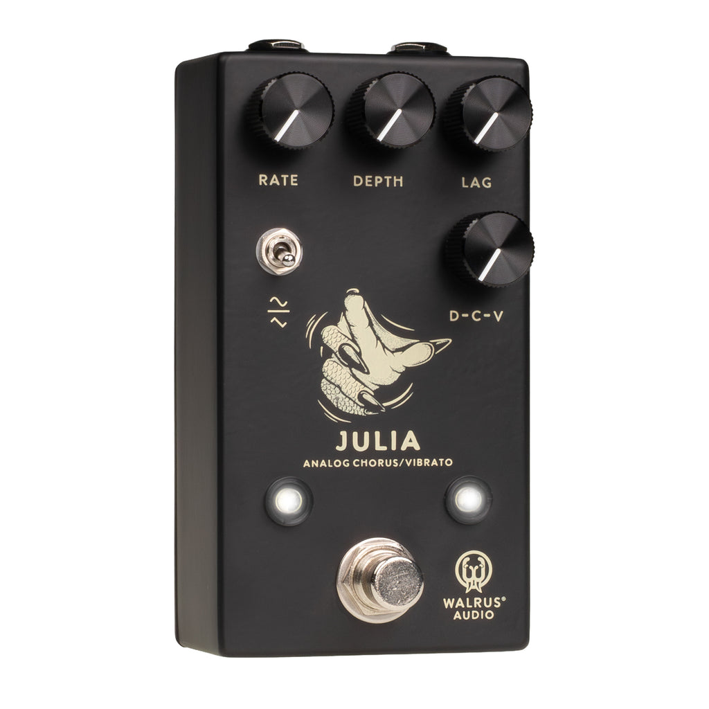 Used Walrus Audio Julia V2 Analog Chorus & Vibrato Black Guitar Effects Pedal