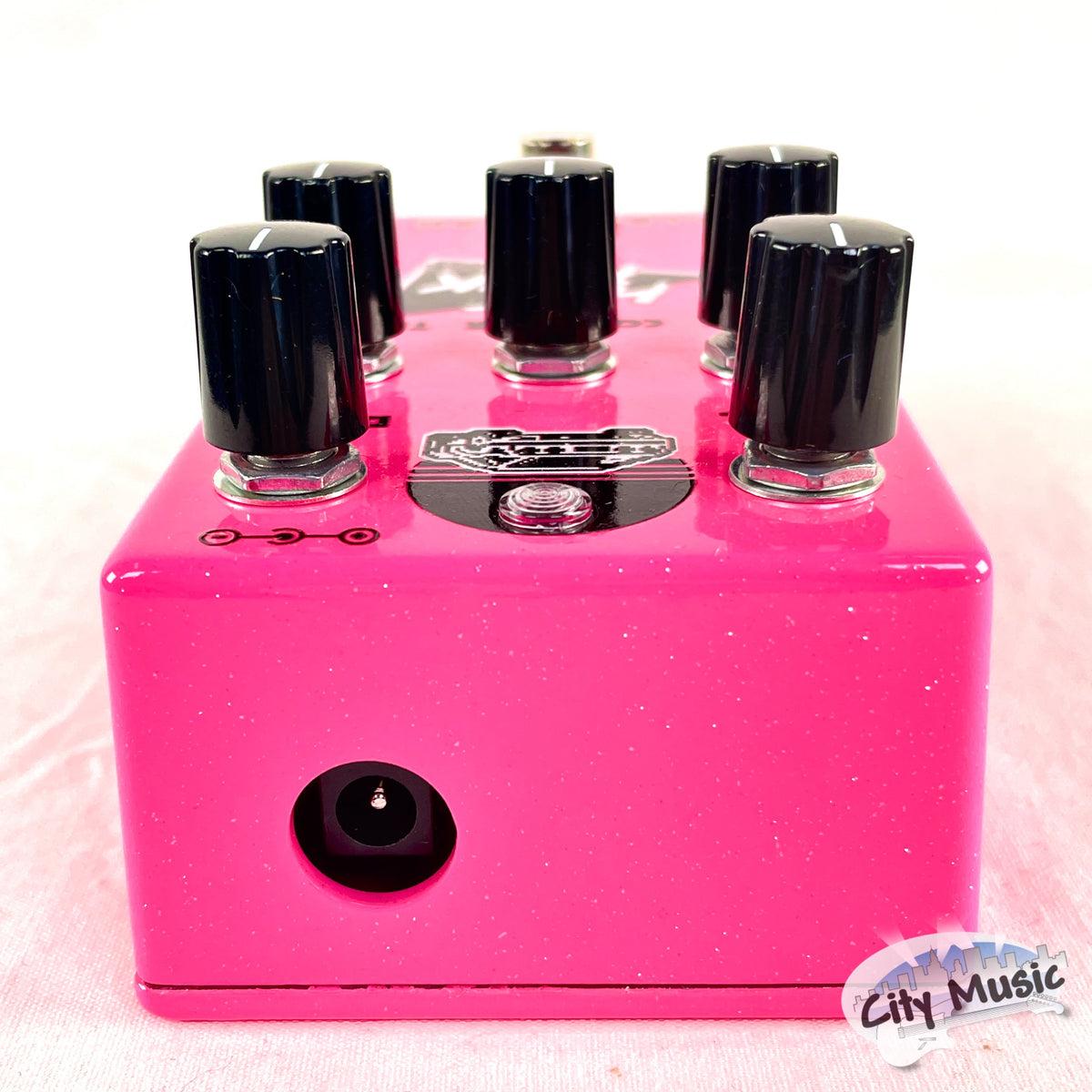 Used Alexander Hot Pink Drive Overdrive Guitar Effects Pedal ♫
