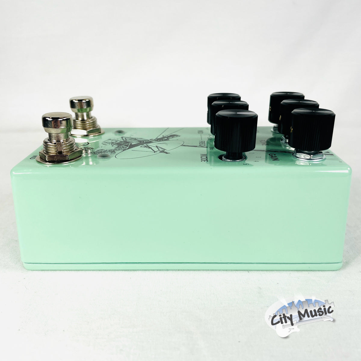 Used Walrus Audio Voyager MKII Preamp Overdrive Guitar Effects Pedal Seafoam ♫