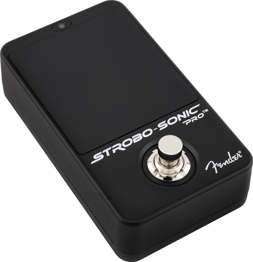 Fender Strobo-Sonic Pro tuner pedal — side switch controls