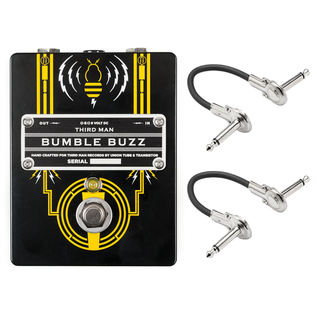 New Third Man Records Union Tube Bumble Buzz Fuzz Guitar Effects Pedal