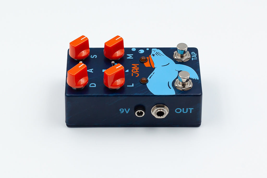 JAM Pedals Harmonious Monk mk.2 tremolo pedal - full enclosure view