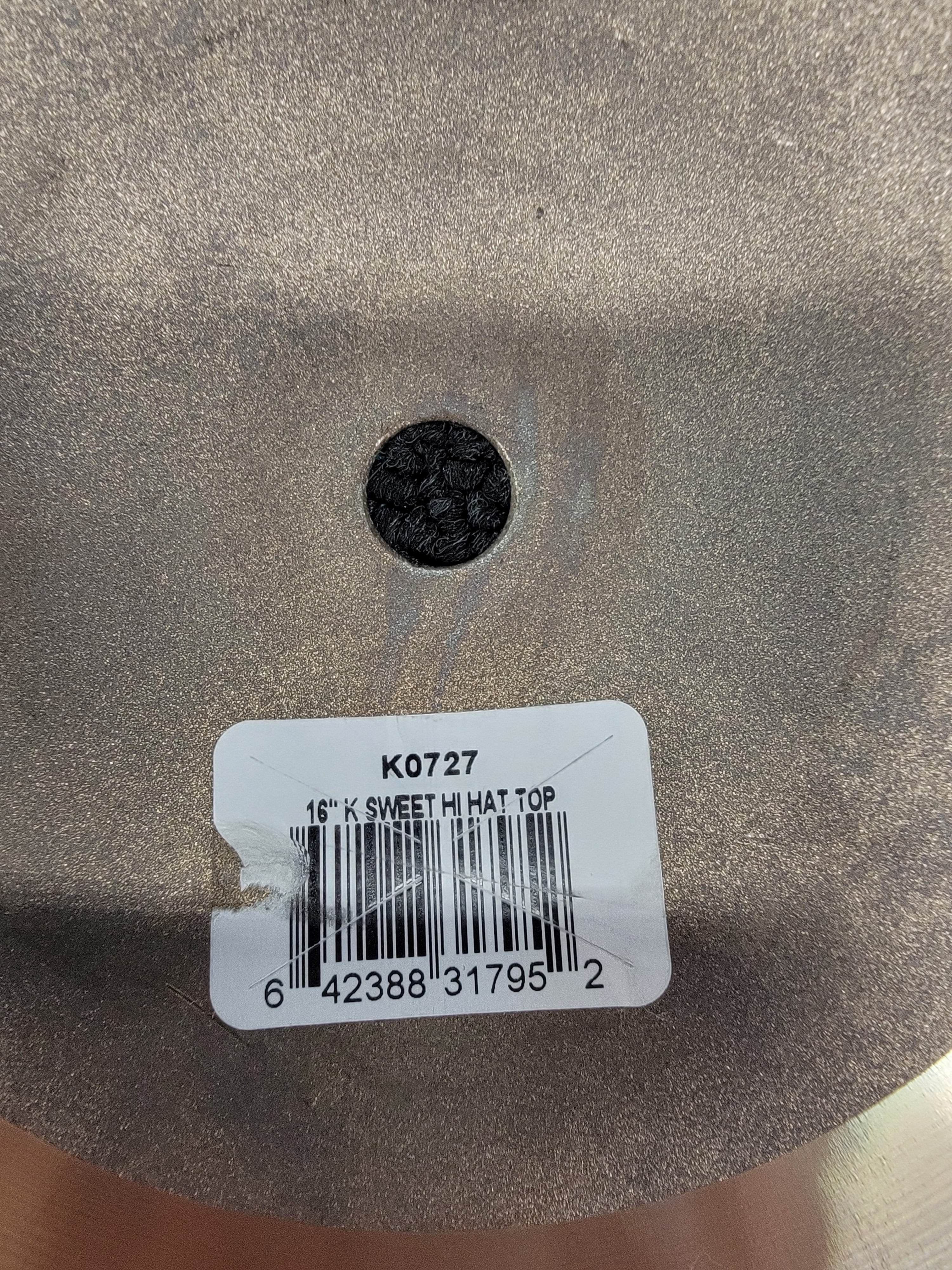 Zildjian K0726 K Sweet 16in Hi-Hat Pair - complete product overview