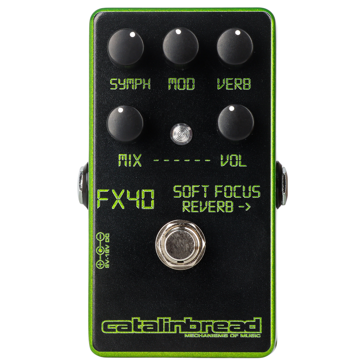 Used Catalinbread Soft Focus Limited Edition LCD Green Reverb Guitar Effect Peda