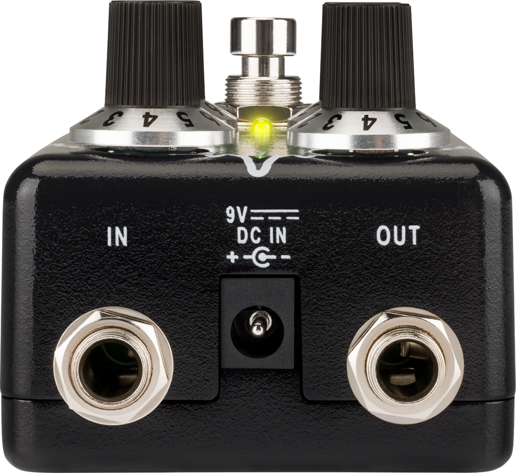 Fender Godzilla Distortion pedal — angled view