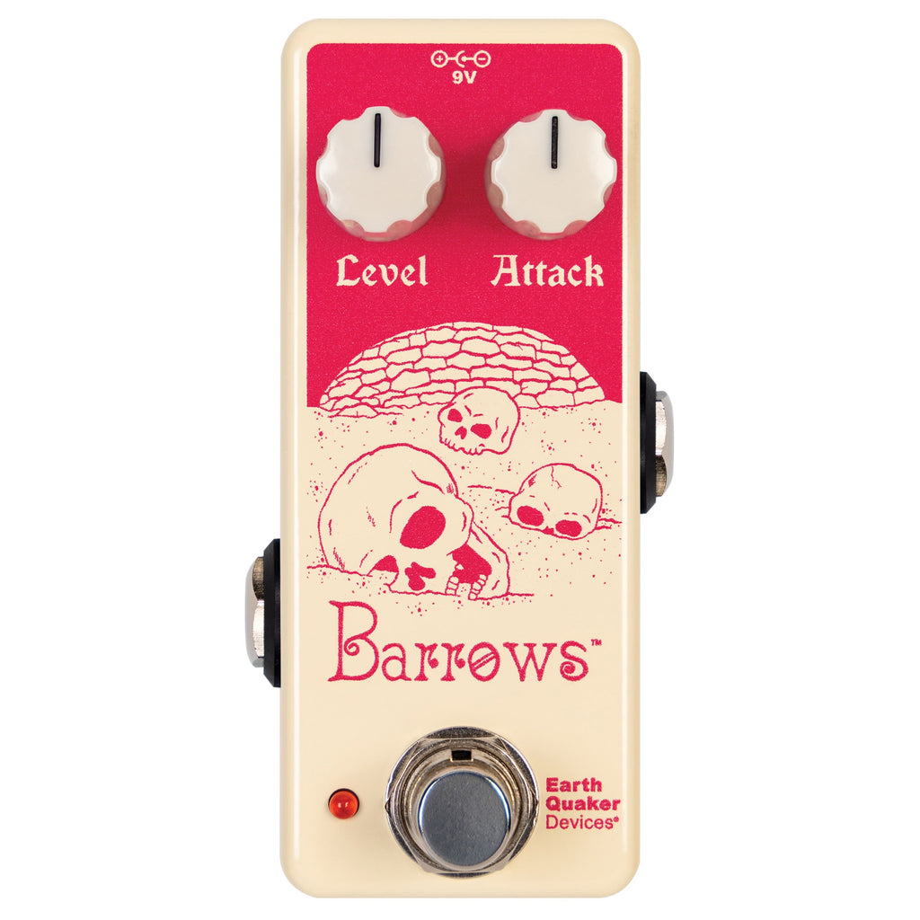 EarthQuaker Devices Barrows Fuzz Attacker pedal - front view