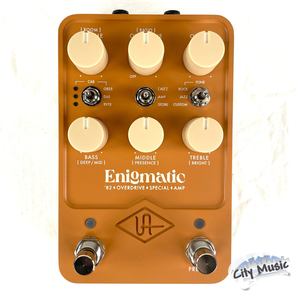 Used Universal Audio Enigmatic '82 Overdrive Special Amp Guitar Effects Pedal ♫