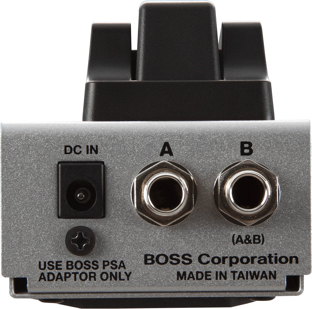 Boss FS-7 dual footswitch pedal — side connector view