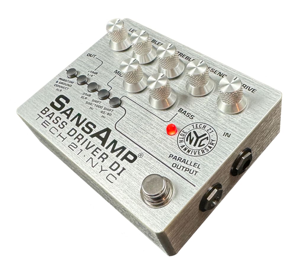 New Tech 21 SansAmp Bass Driver DI V2 30th Anniversary Limited Edition Pedal