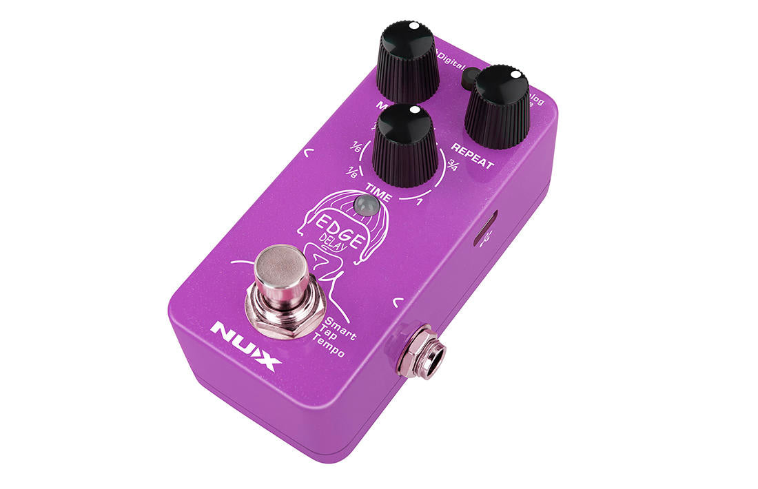 NUX NDD-3 Edge Delay pedal — angled product view