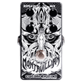 Catalinbread Montavillian Echo delay pedal — black and white owl art enclosure
