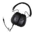 Vic Firth Stereo Isolation Headphones V2 — black over-ear with cable