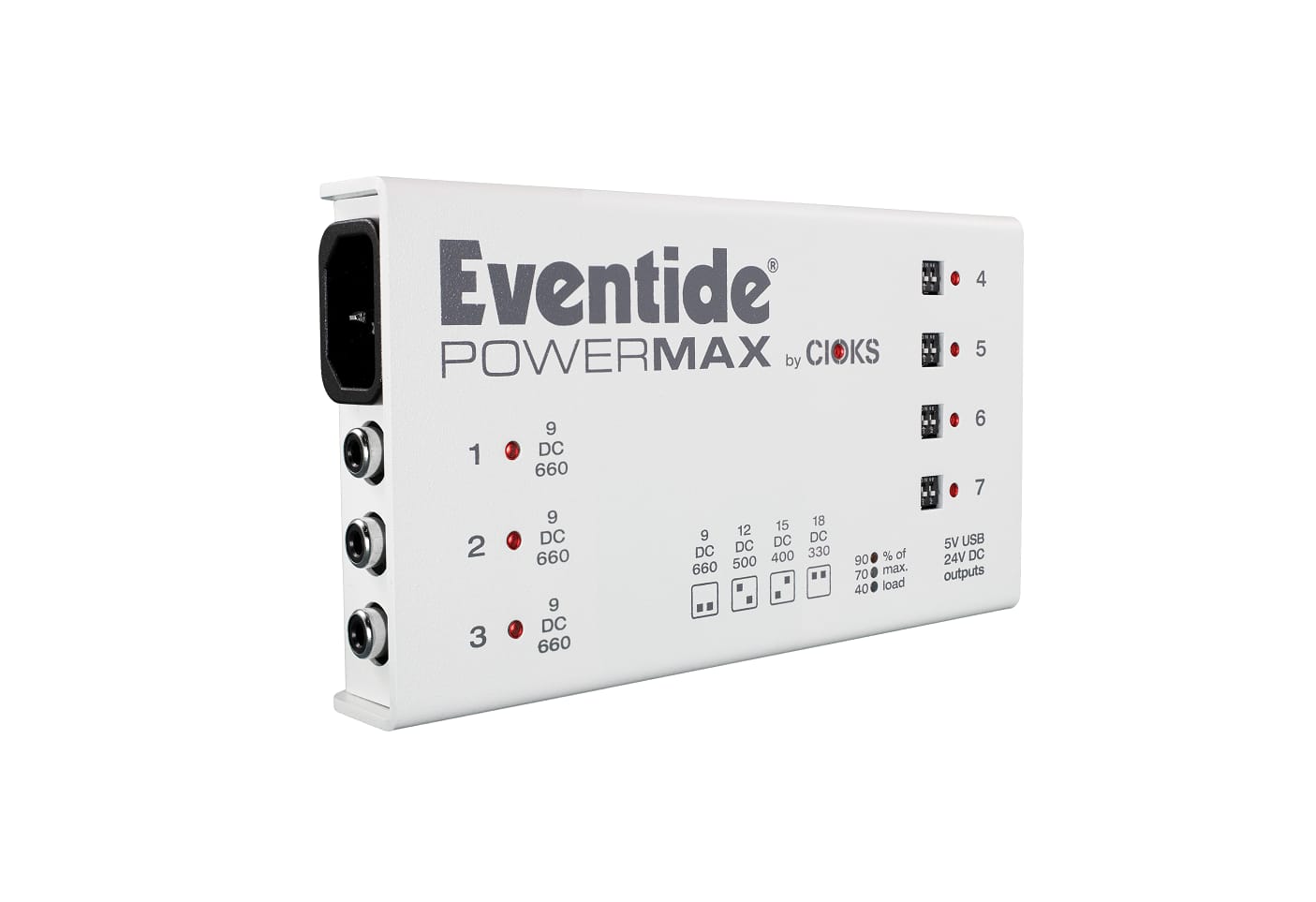 Eventide PowerMax V2 isolated power supply - with included flex cables