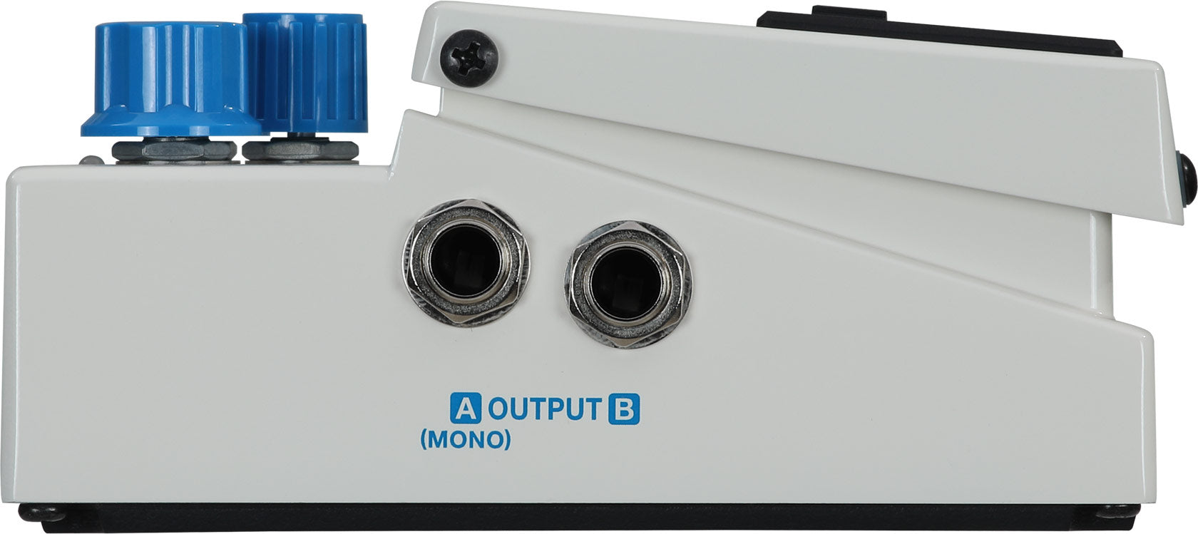 Boss PX-1 Plugout FX pedal — rear panel connections detail