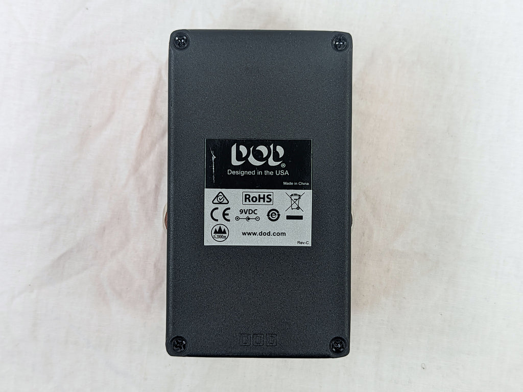 DOD Compressor 280 pedal - used side jack view