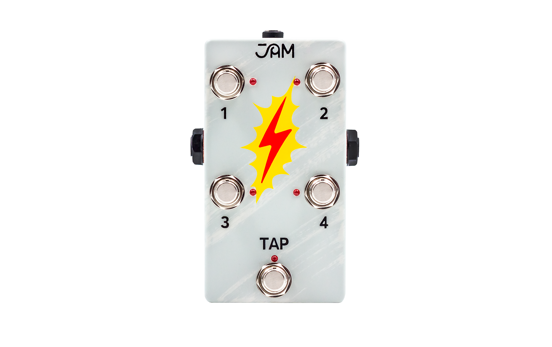 JAM Pedals Delay Llama Xtreme delay pedal - angled view
