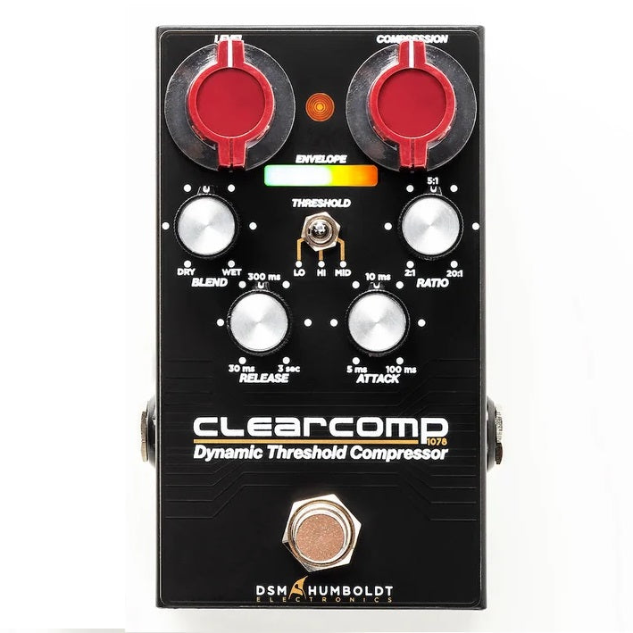DSM & Humboldt ClearComp compressor pedal — angled view
