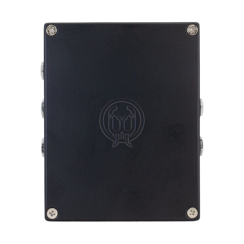 Walrus Audio Xero Polylooper pedal — black, full view with box