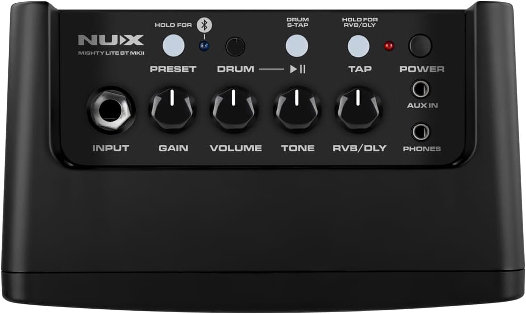 NUX Mighty Lite BT MKII desktop amp - full product view