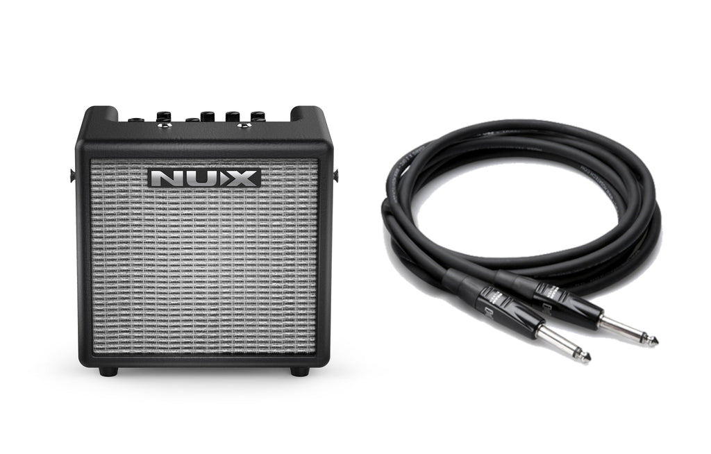 NUX Mighty 8 BT portable guitar amp — top control panel