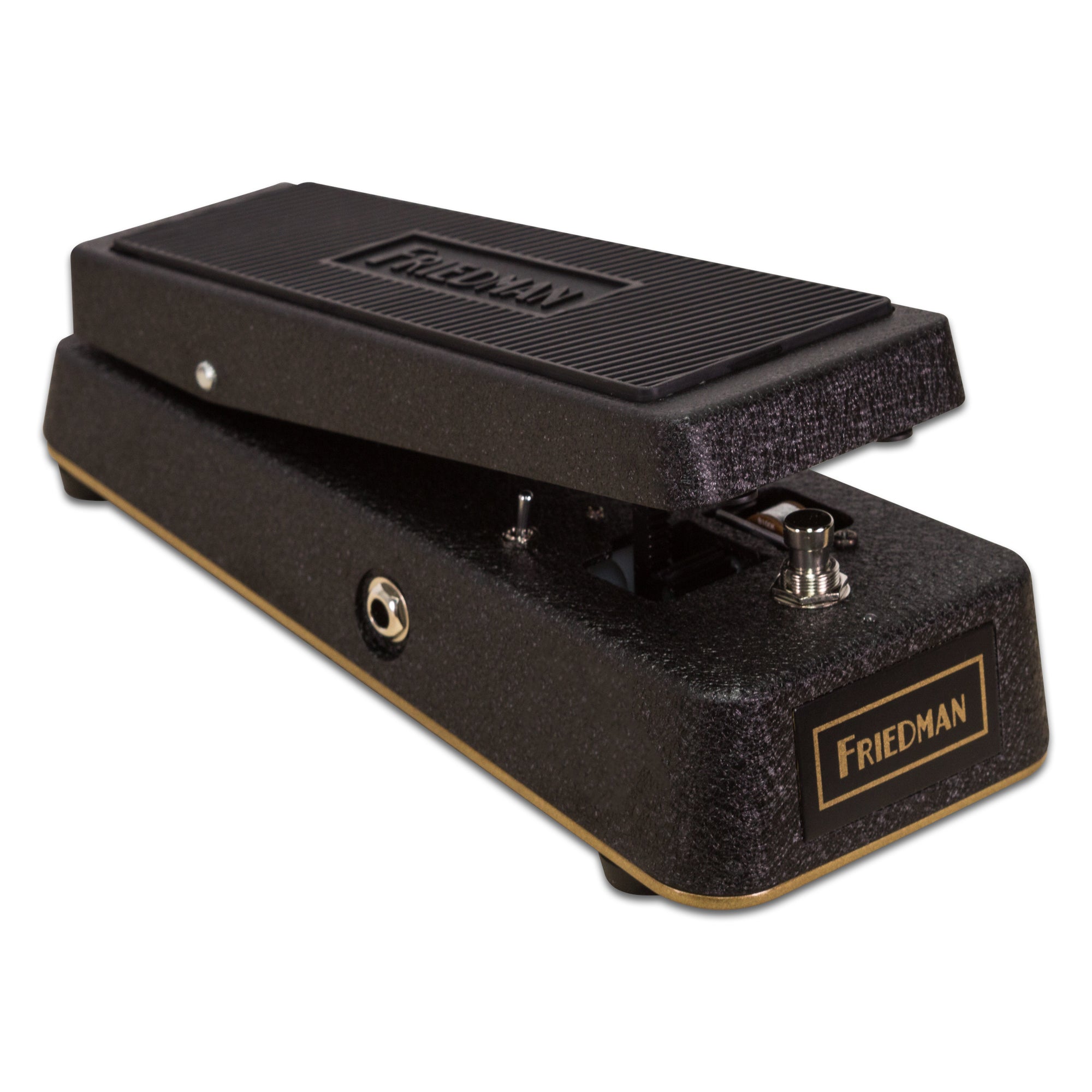 Friedman Gold-72 No More Tears wah pedal — top view