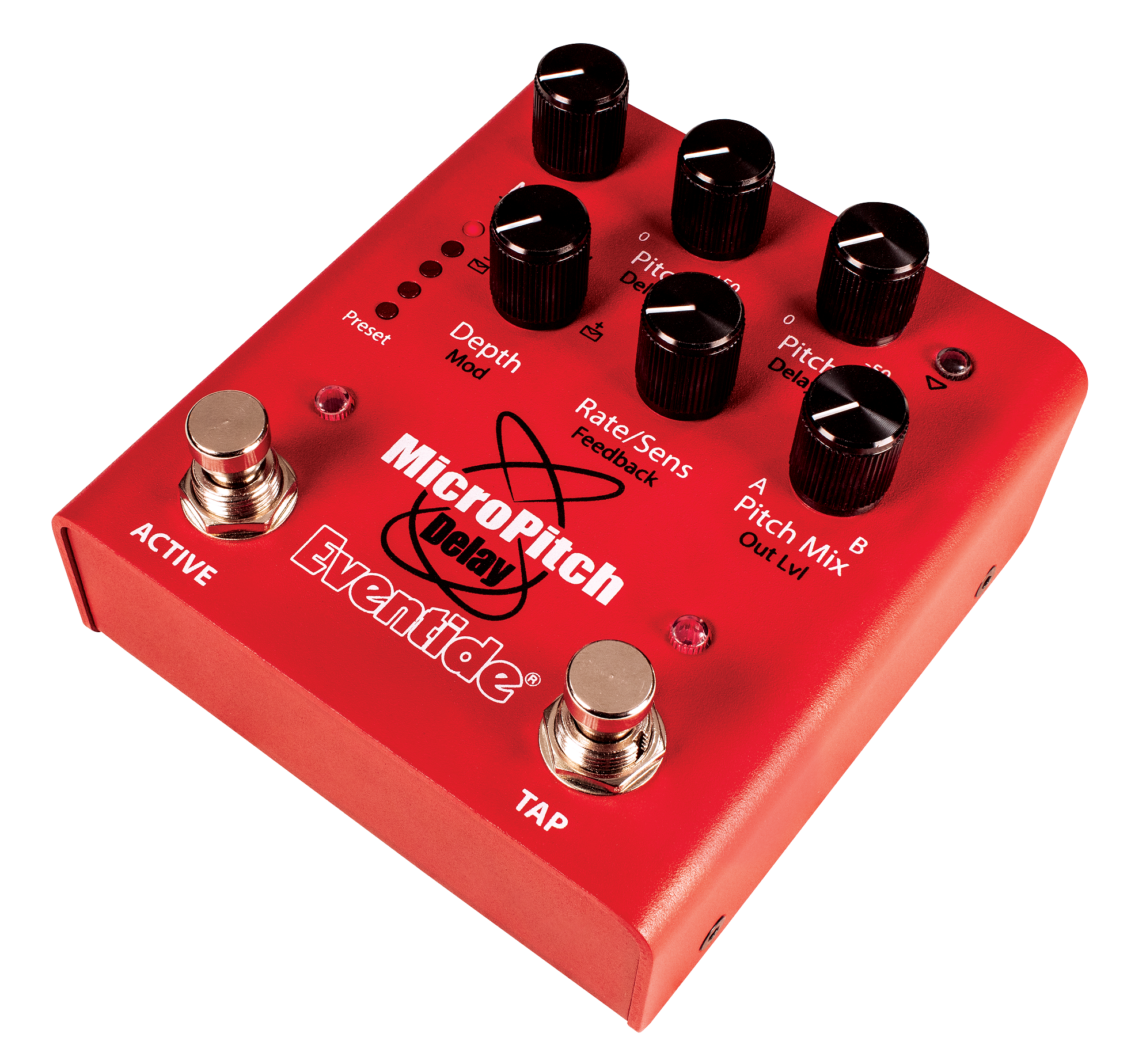 Eventide MicroPitch Delay pedal - rear connection panel