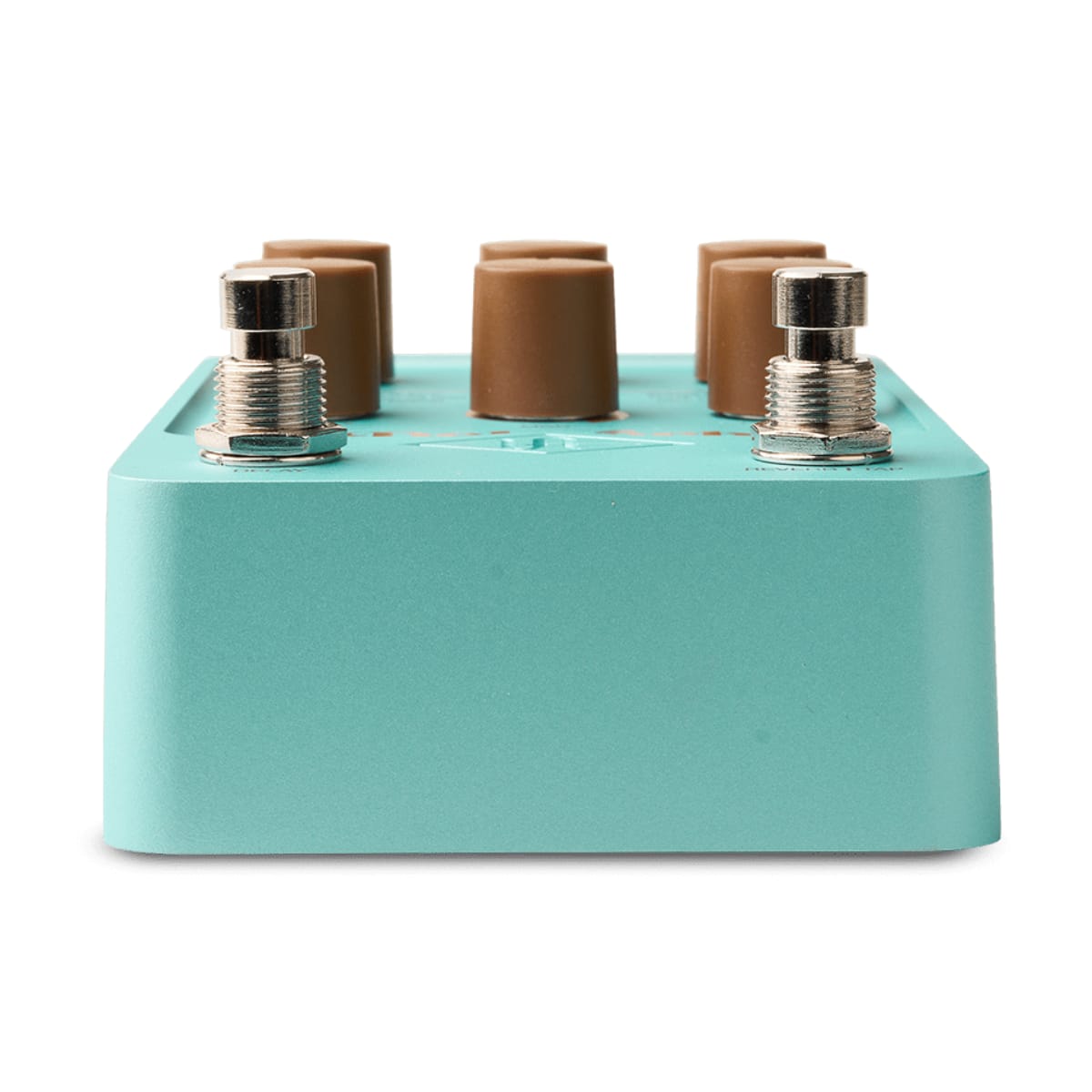 Universal Audio Del-Verb reverb delay pedal — angled knob view