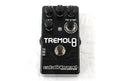 Used Catalinbread Tremolo8 tremolo pedal — black sparkle enclosure with white graphics, top view