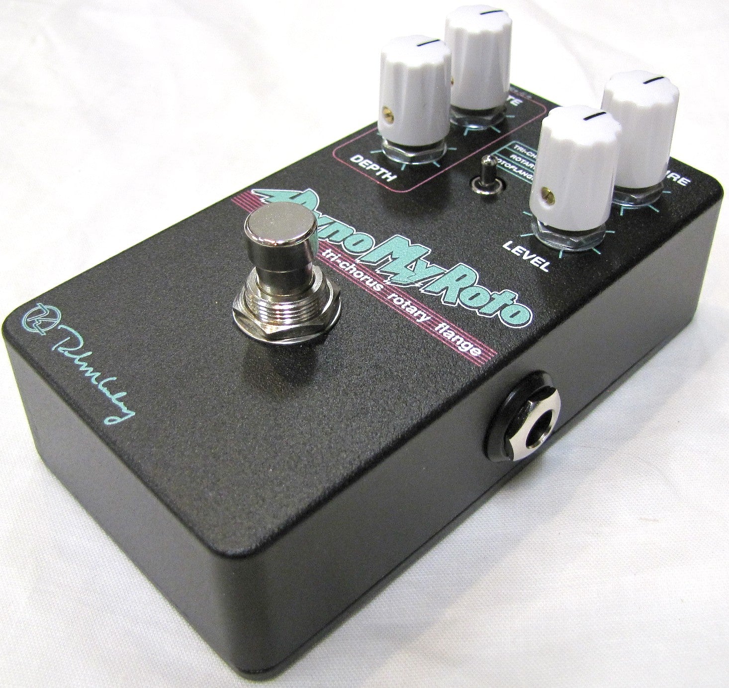 Keeley Dyno My Roto guitar pedal — side view
