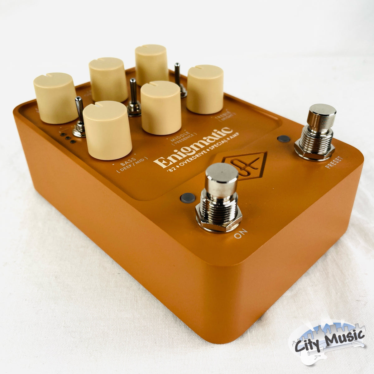 Used Universal Audio Enigmatic '82 Overdrive Special Amp Guitar Effects Pedal ♫