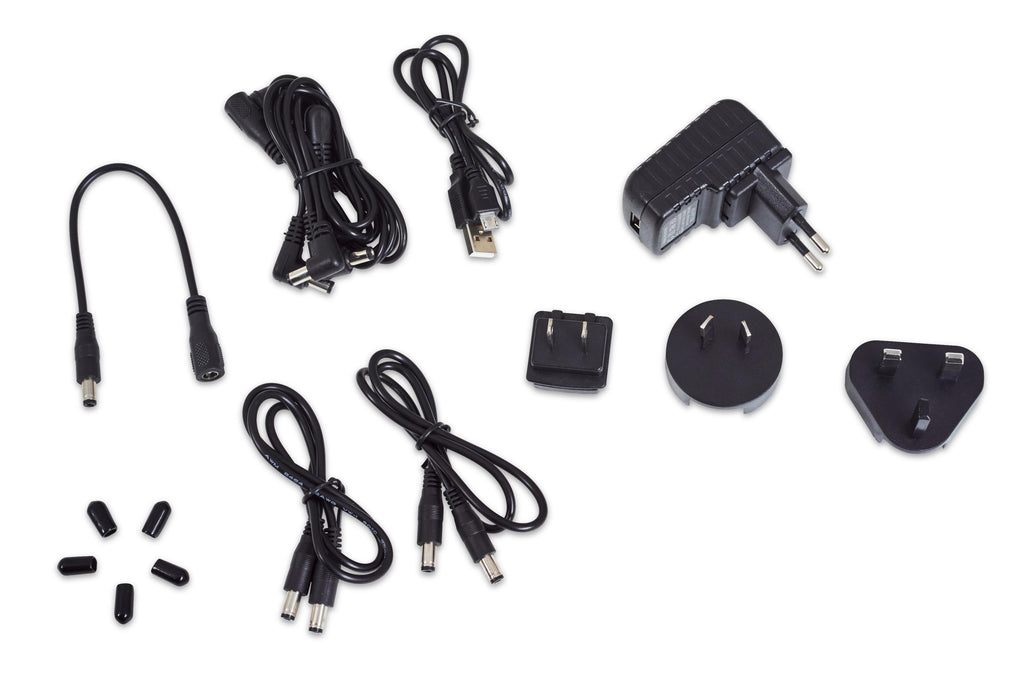 New RockBoard Power LT XL Rechargeable Guitar Pedal Power Supply Rose Gold