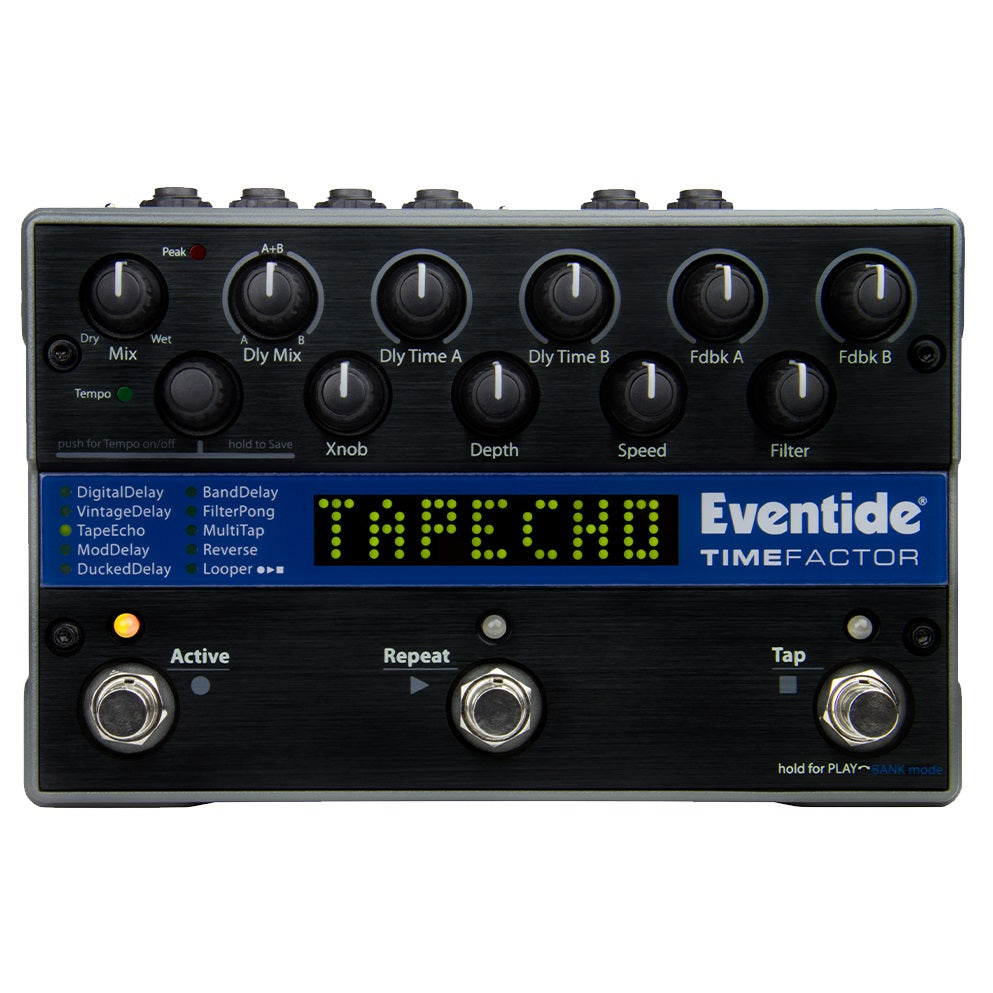 New Eventide TimeFactor Twin Delay & Looper Guitar Effects Pedal