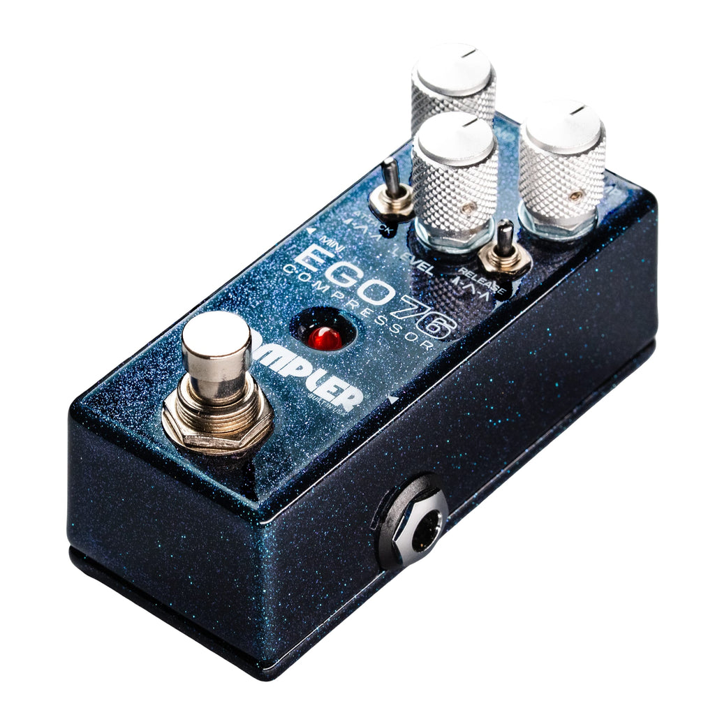 Used Wampler Mini Ego 76 Compressor Guitar Effects Pedal ♫