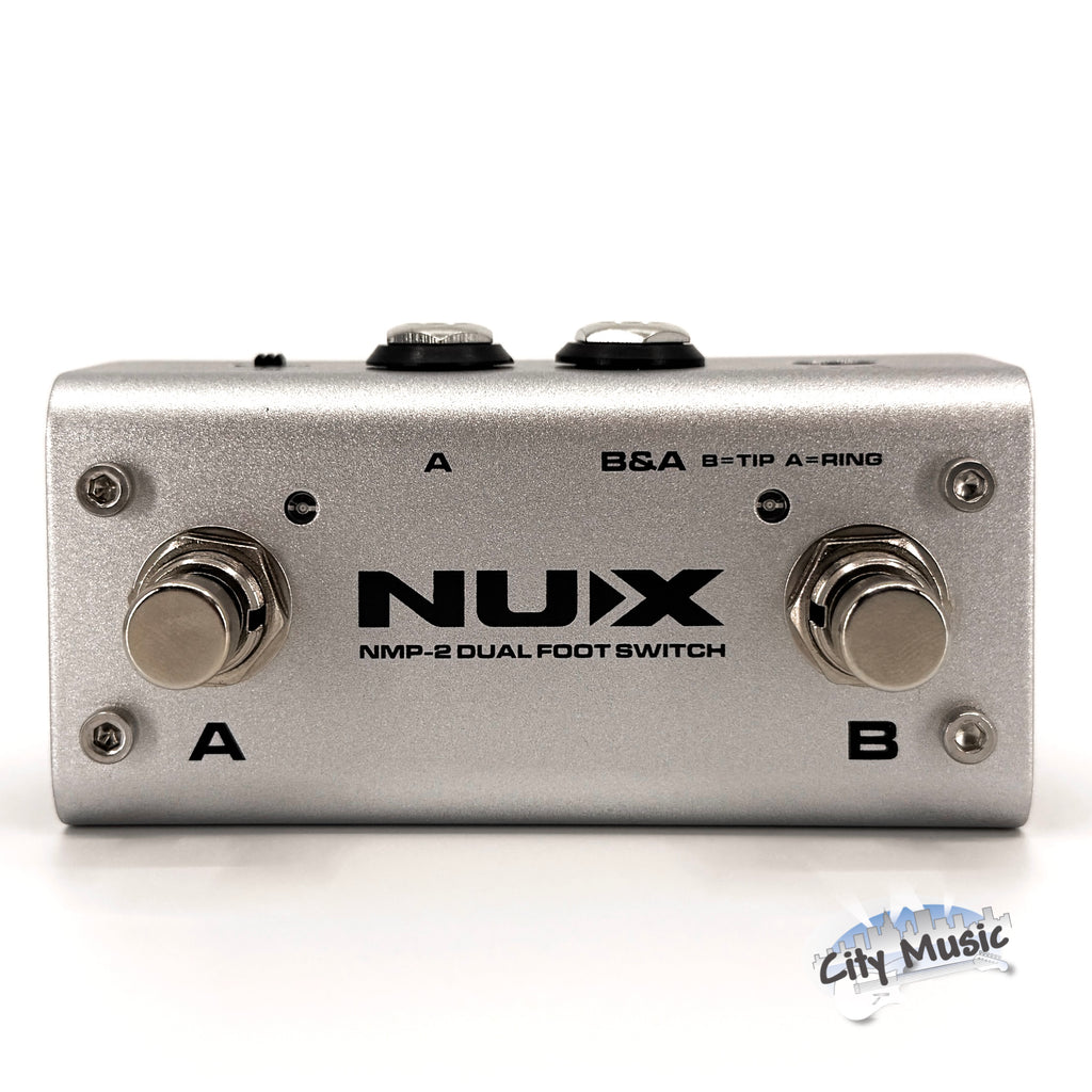 Used NUX NMP-2 Dual Footswitch Guitar Pedal ♪