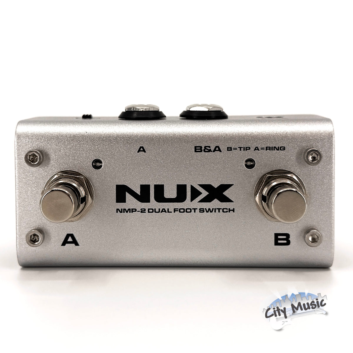 Used NUX NMP-2 Dual Footswitch Guitar Pedal ♪