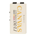 Walrus Audio Canvas Stereo DI box — white Harvest Series enclosure, top view
