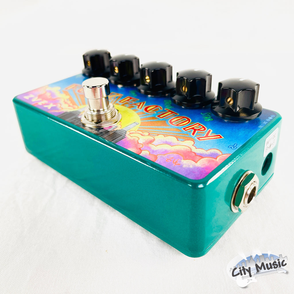 Used ZVEX Vexter Fuzz Factory Guitar Pedal — bottom view
