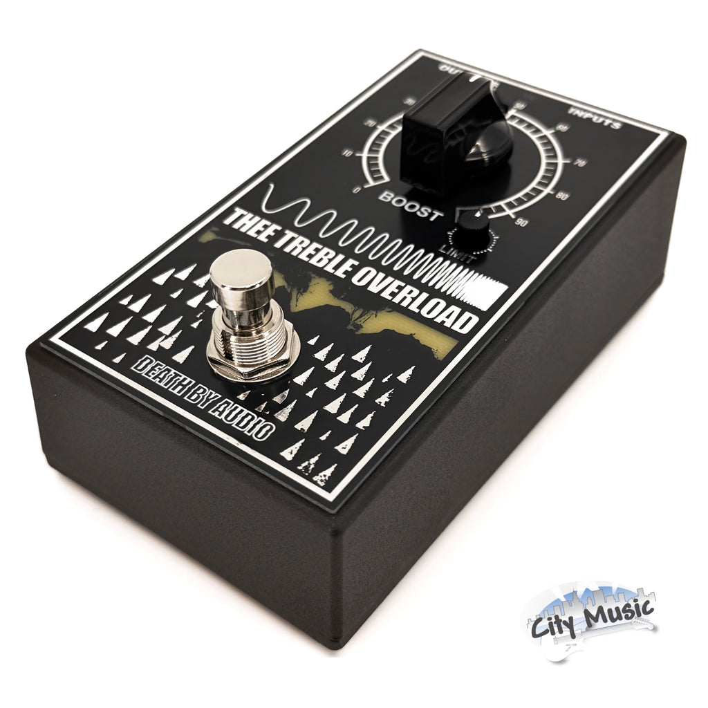 Used Death By Audio Thee Treble Overload Stereo Treble Boost Guitar Effects Pedal ♫