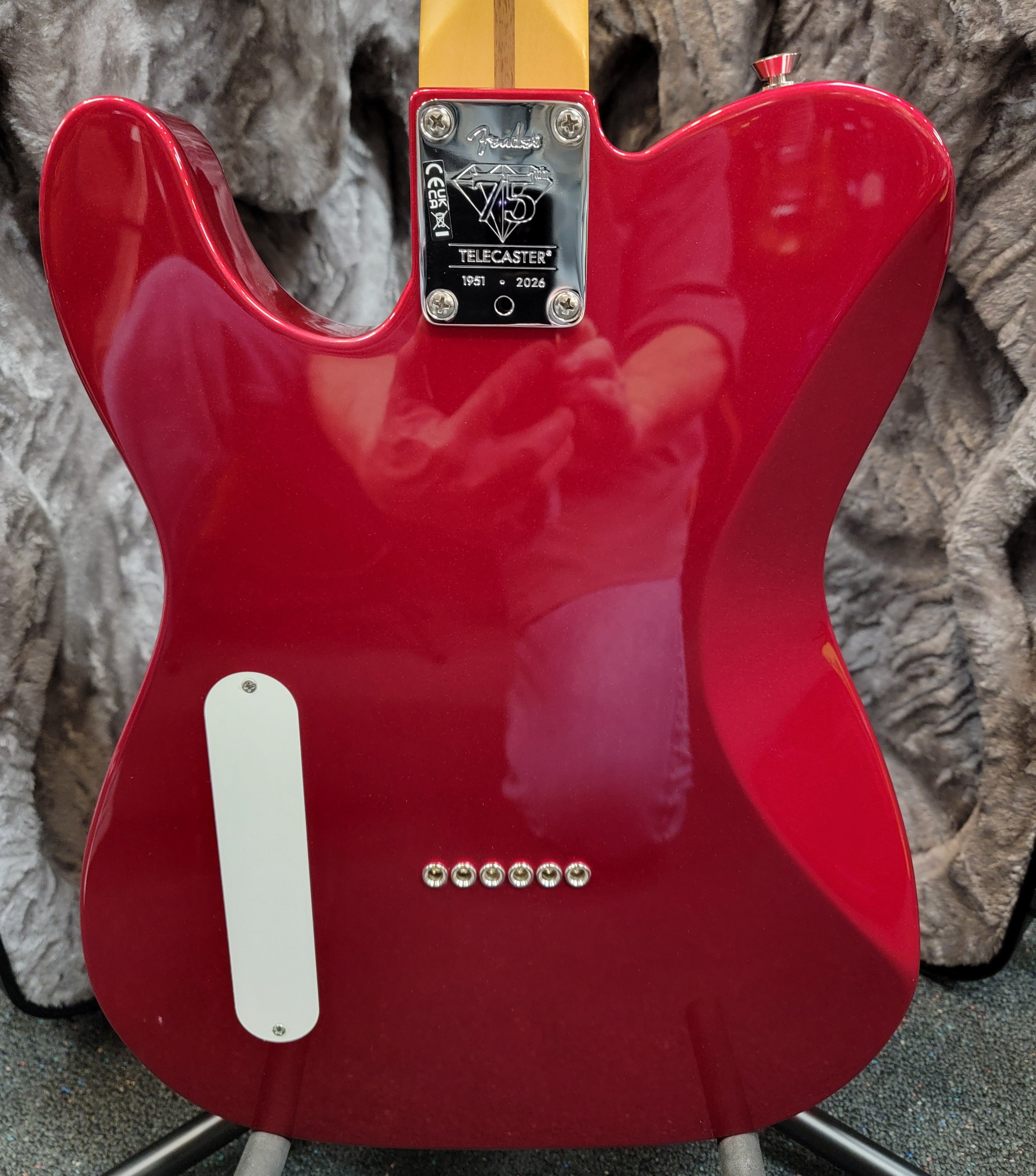Fender 75th Anniversary American Professional Classic Cabronita Telecaster Candy Apple Red, Case, Free Shipping!