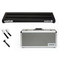 Pedaltrain Metro 20 pedalboard with silver hard case and zip ties full kit