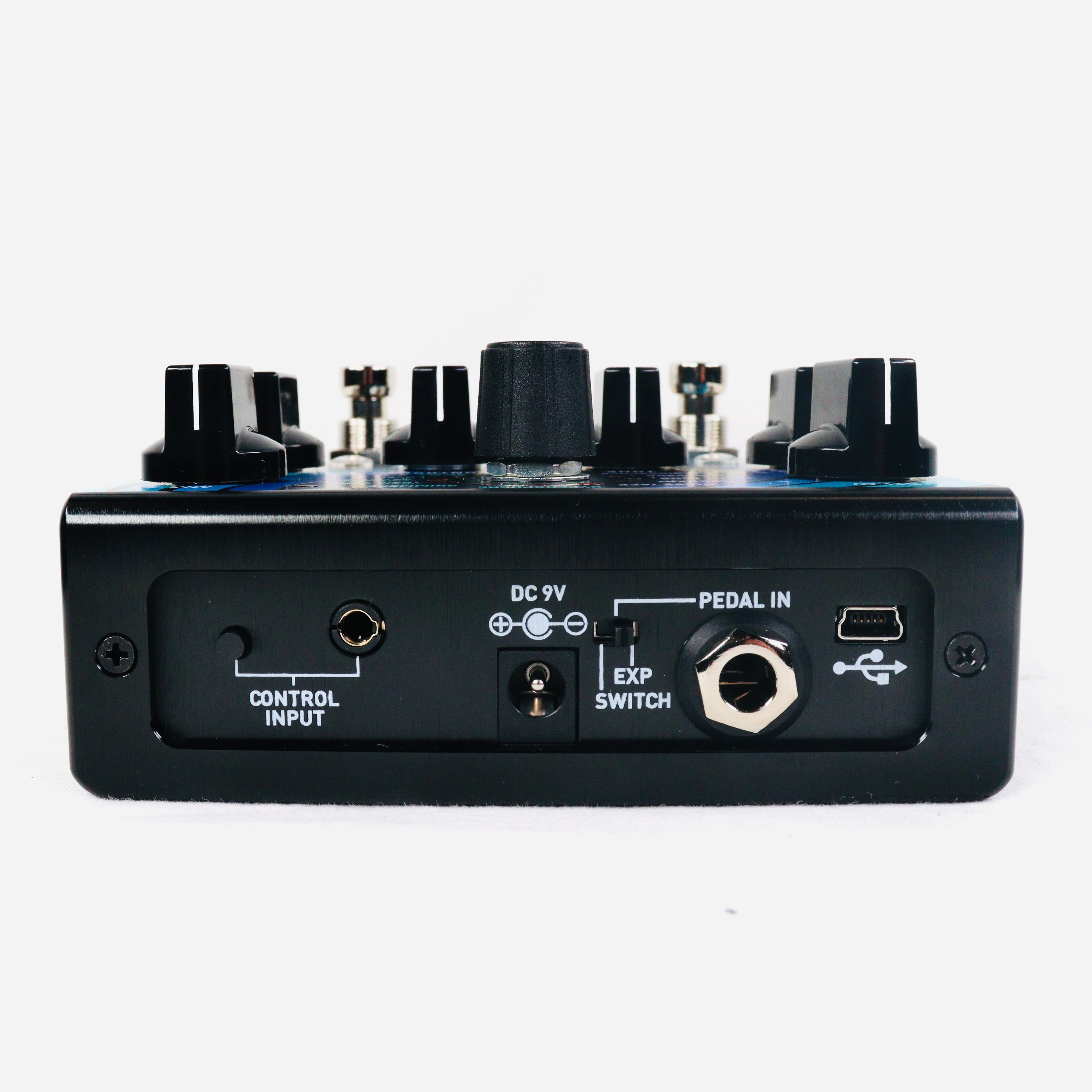 Source Audio Encounter delay reverb pedal — underside view