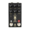 Walrus Audio 385 Overdrive MKII black guitar pedal — front control panel
