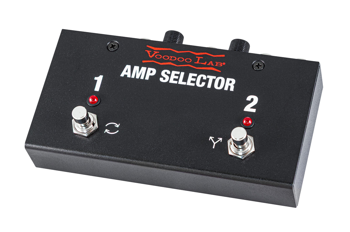New Voodoo Lab Amp Selector ABY Dual Output Switch/Blend Guitar Pedal