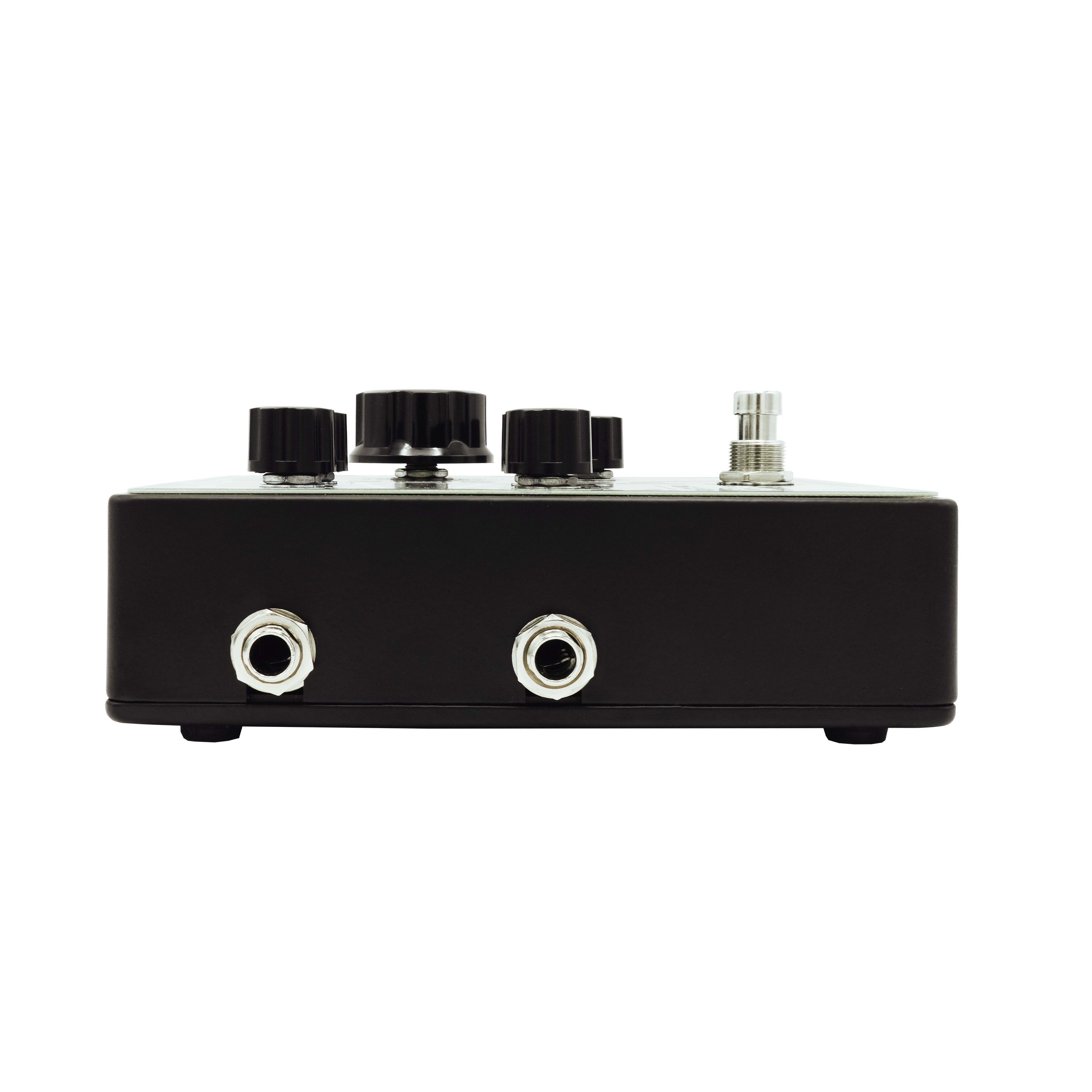 Death By Audio Crossover Fuzz pedal — side view