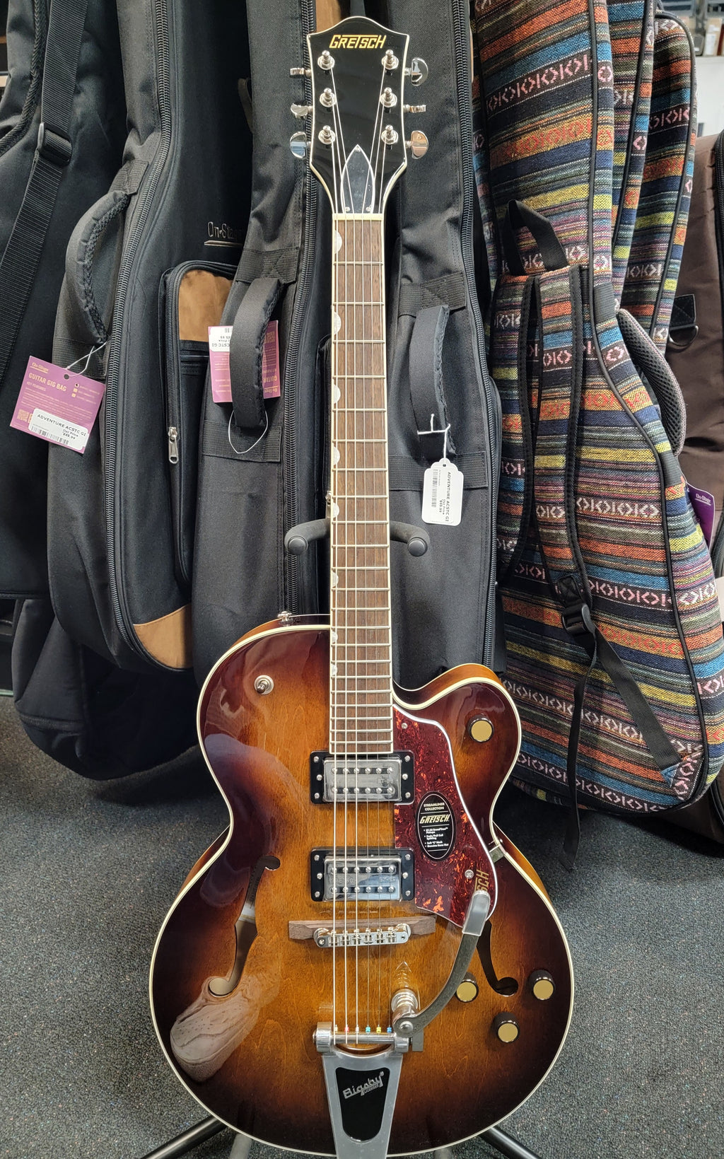 Gretsch G2420T Streamliner hollow body — Bigsby tailpiece