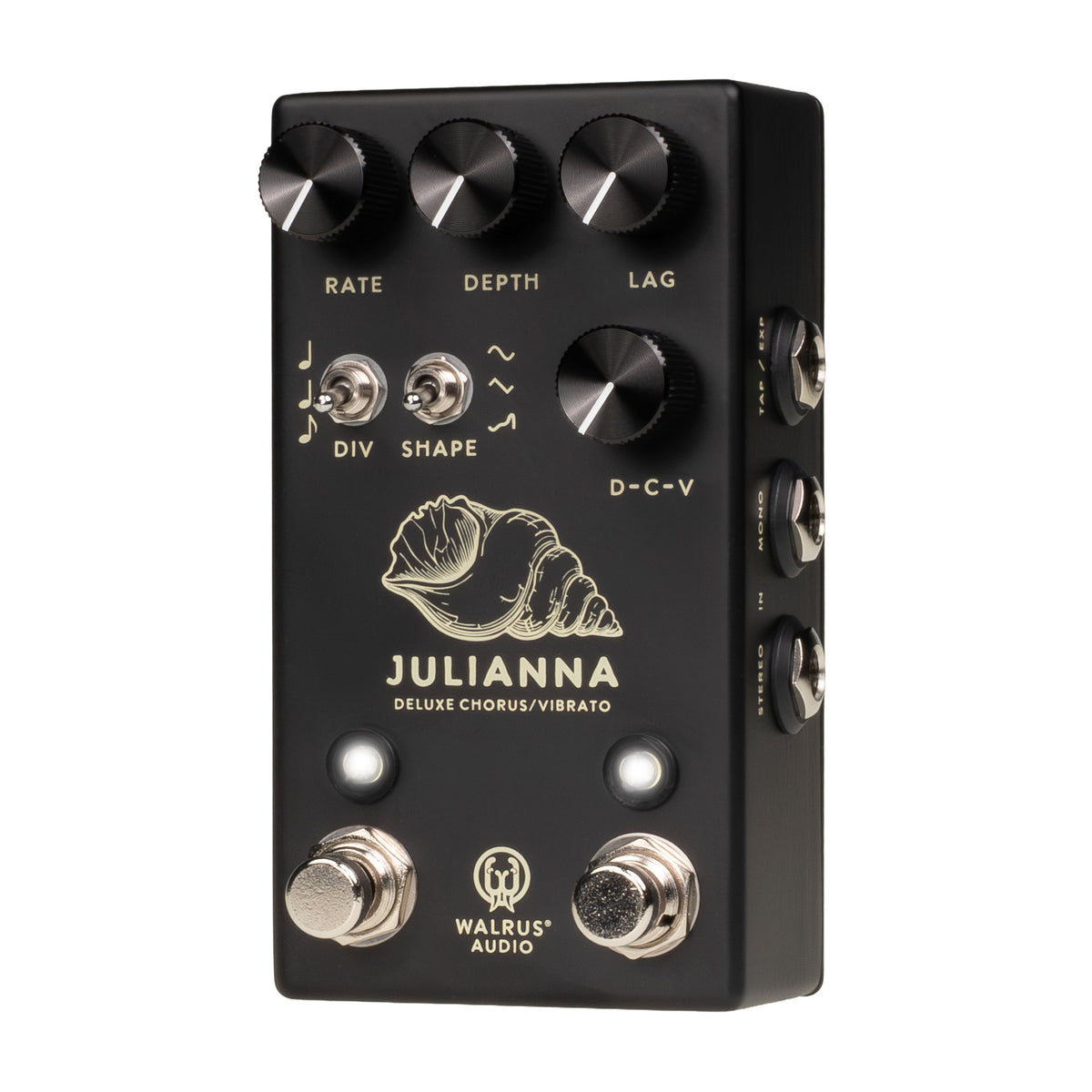 New Walrus Audio Julianna Deluxe Chorus & Vibrato Black Guitar Effects Pedal