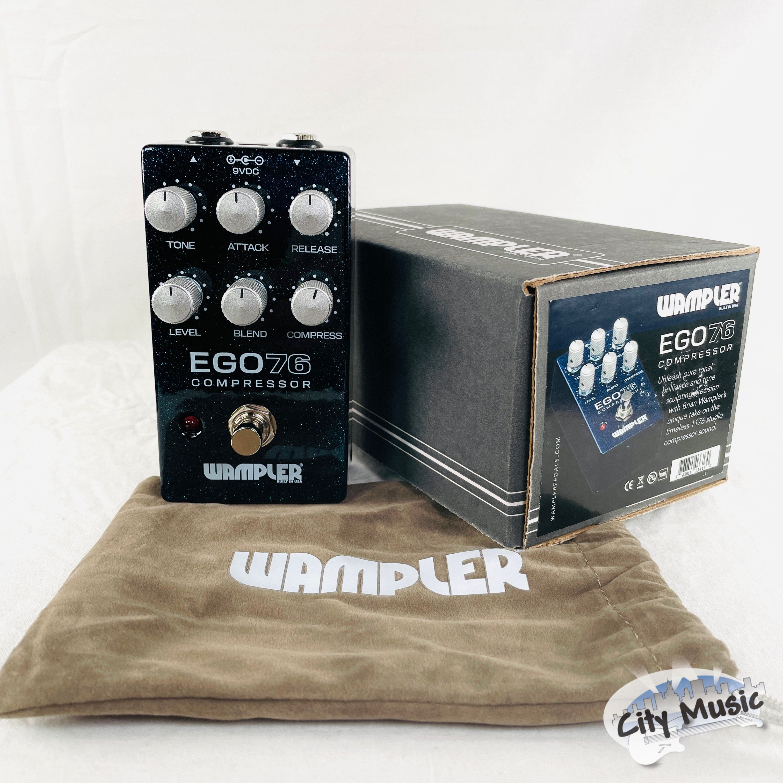 Wampler Ego 76 Compressor pedal — used condition detail