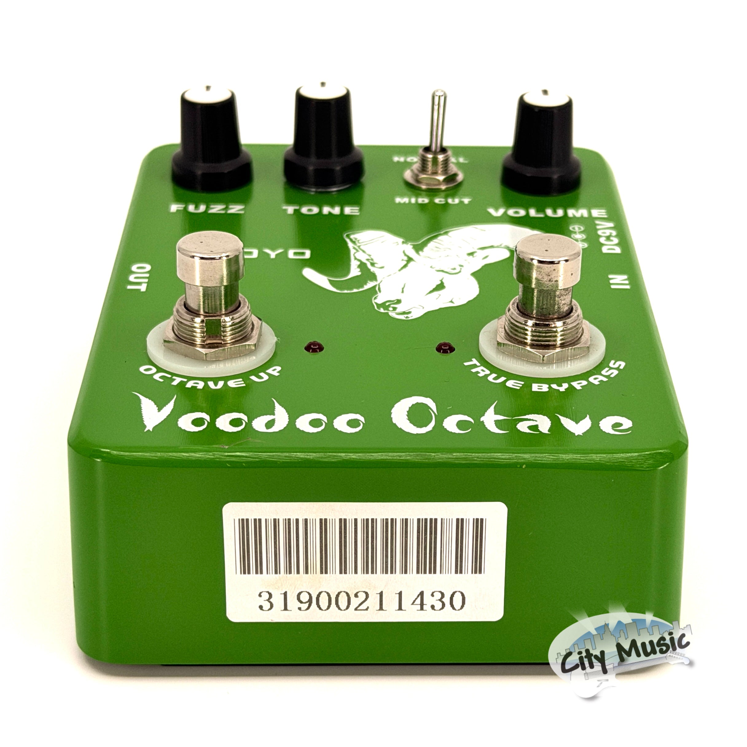 Used JF-12 Voodoo Octave Guitar Effects Pedal ♪