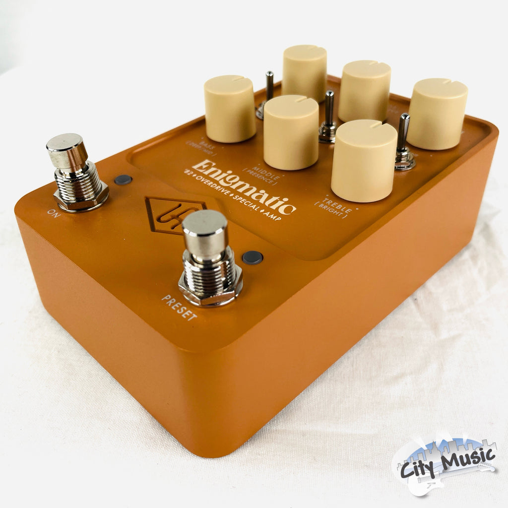 Used Universal Audio Enigmatic '82 Overdrive Special Amp Guitar Effects Pedal ♫