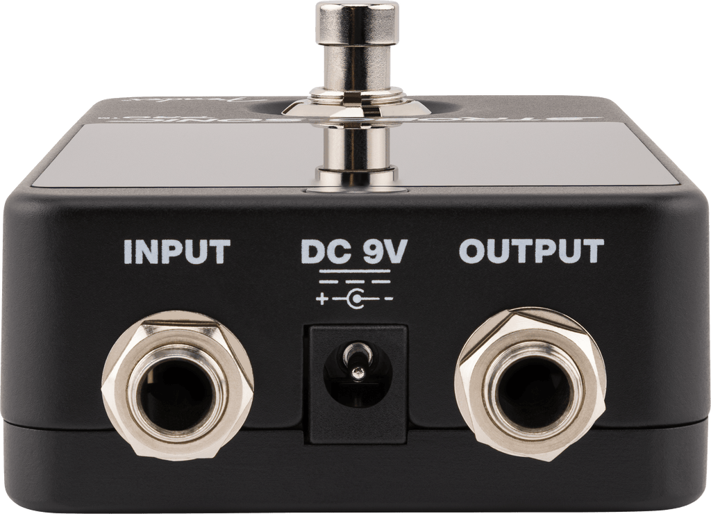 Fender Strobo-Sonic Pro tuner pedal — top mounted jacks
